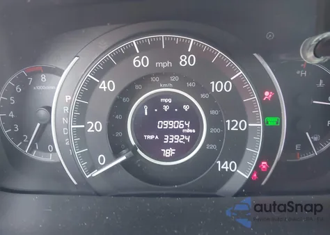 2012 Honda Cr-V Ex-L z USA, uszkodzony, nr VIN 5J6RM3H70CL027517